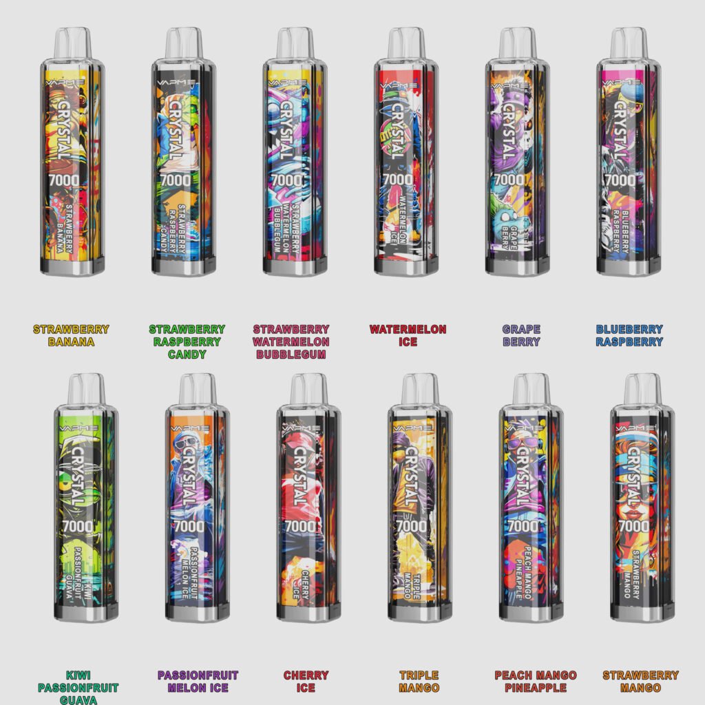 Vapme 7000 Puffs Best Sales Crystal
