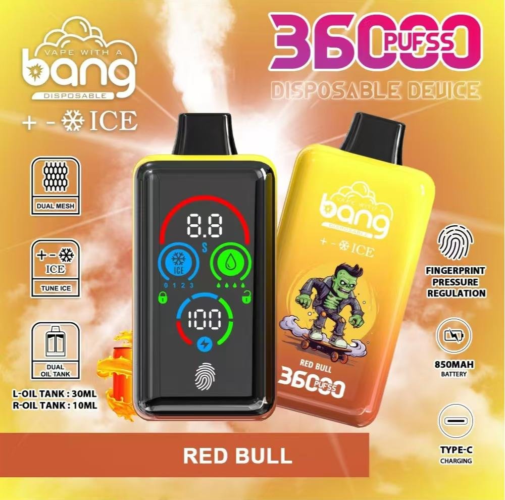 DISPOSITIVO DESECHABLE BANG 36000 PUFFS BEST price