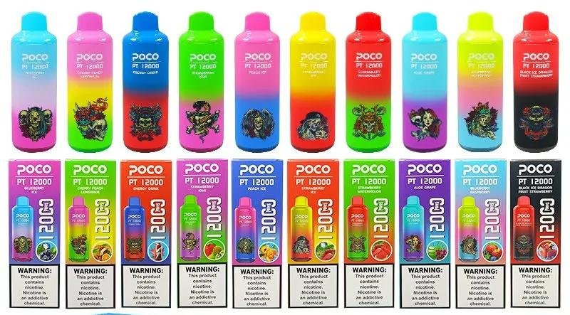 POCO DISPOSABLE VAPE 12K PUFFS DISCOUNT PRICE