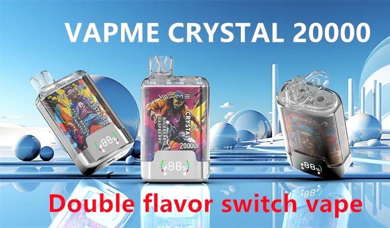 Vapme crystal vape 20k puffs nyhetspris