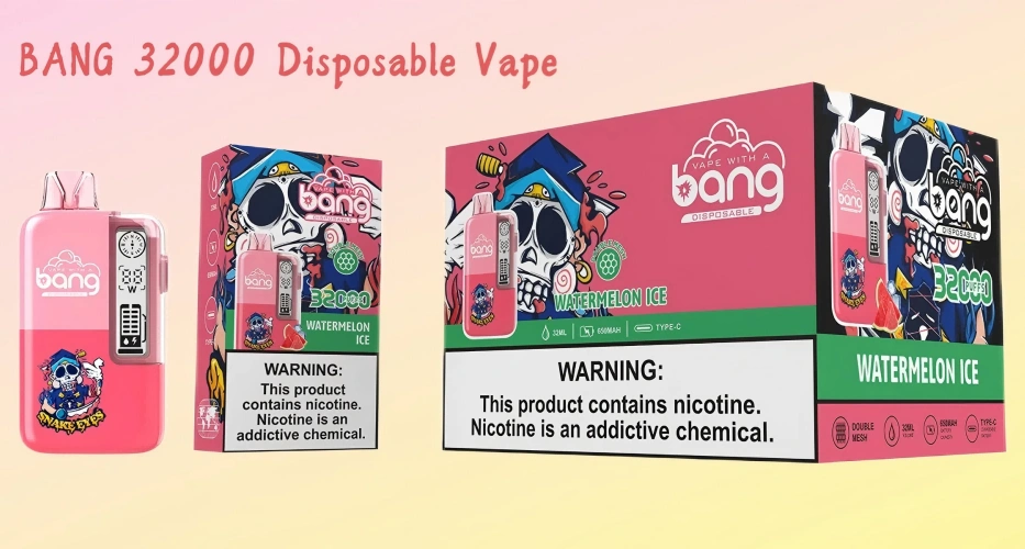 BANG VIENkartinis VAPE 32000 Puffs Geras pardavimas