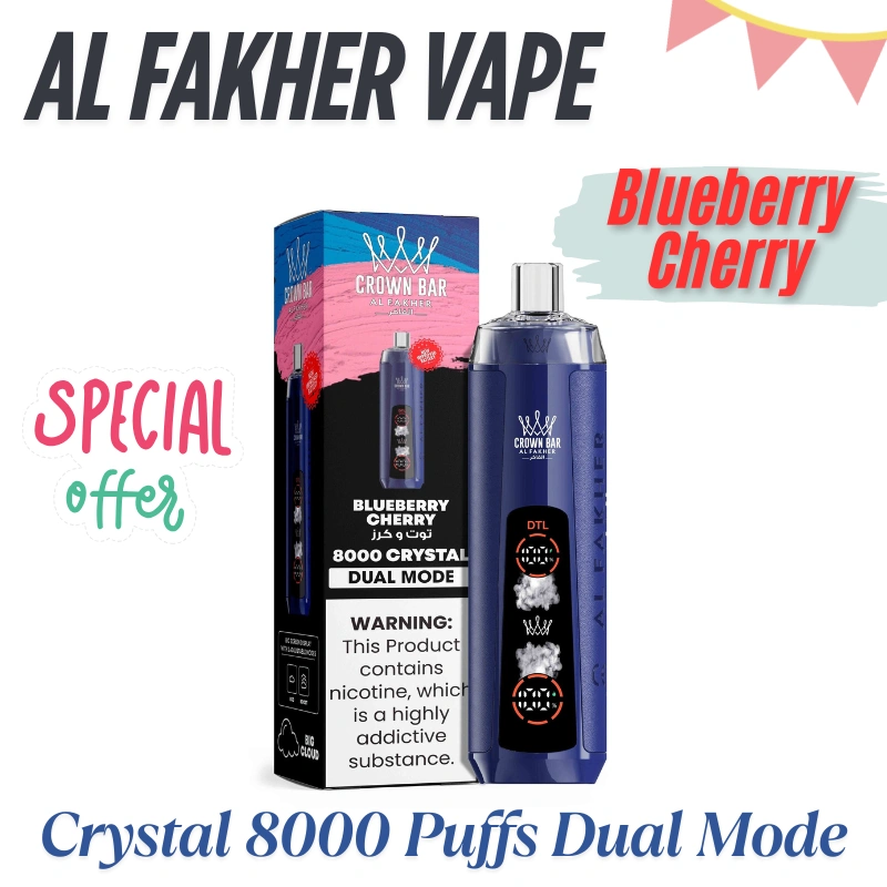 AL FAKHER SHISHA VAPE 8000 PUFFS GOOD SALE