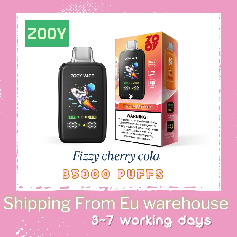 BULK PRIJS 35000 PUFFS ZOOY DOUBLE DISPLAY