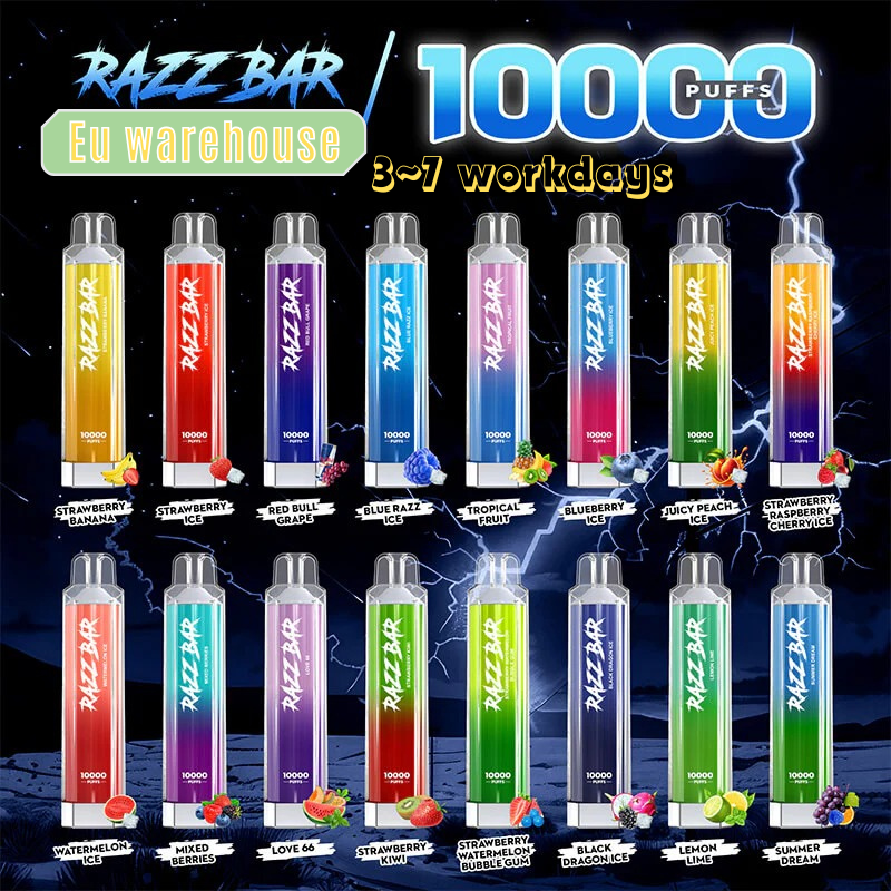 Tigara electronica RAZZ BAR 10k pufuri Pret de productie