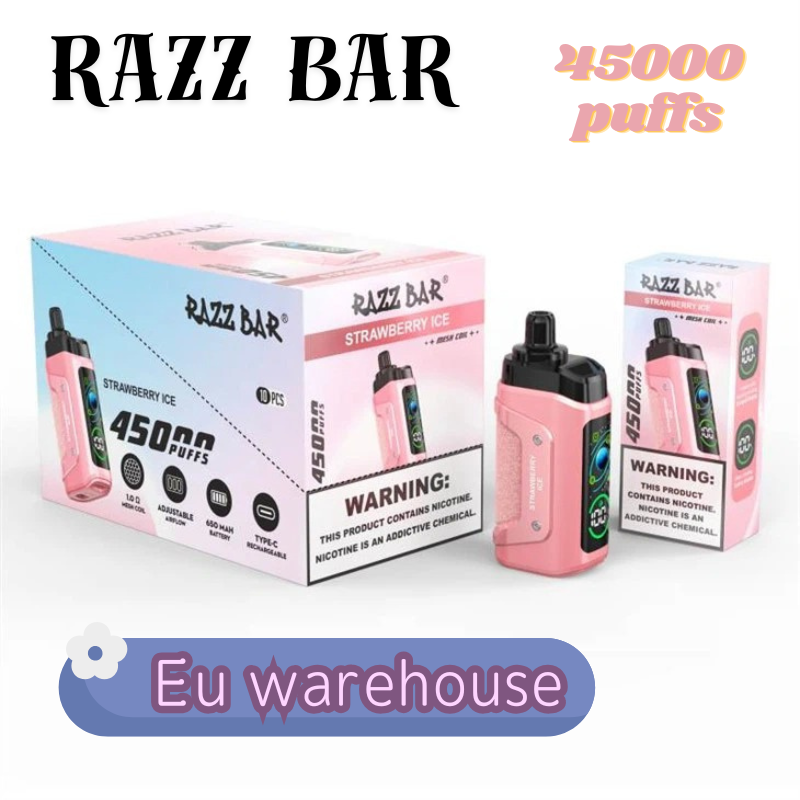 puffs 45k depozit UE vape RAZZ BAR Vanzare de top