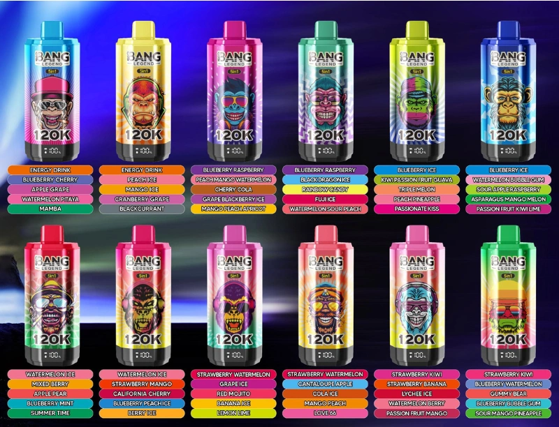 Bang Legend Digitalanzeige Vape 120.000 Züge Niedrigster Preis