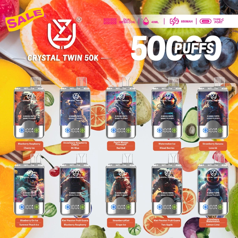 Double vape UZY 50k disposable puff Eu Sale