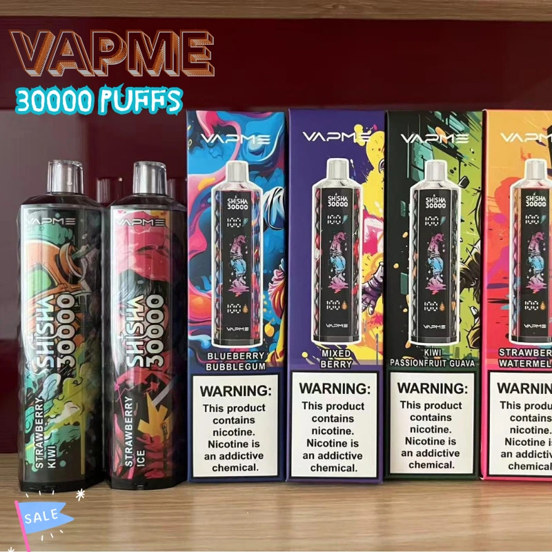 Vapme shisha vape PUFFS 30k European Vape Supplier bulk sale