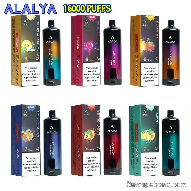 Adalya disposble puffs 16000 Bulk Sale tornado vape