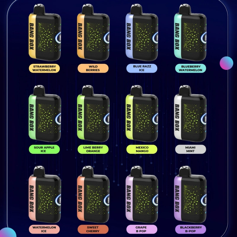 Bang Box Vape usa e getta da 42k in vendita all'ingrosso