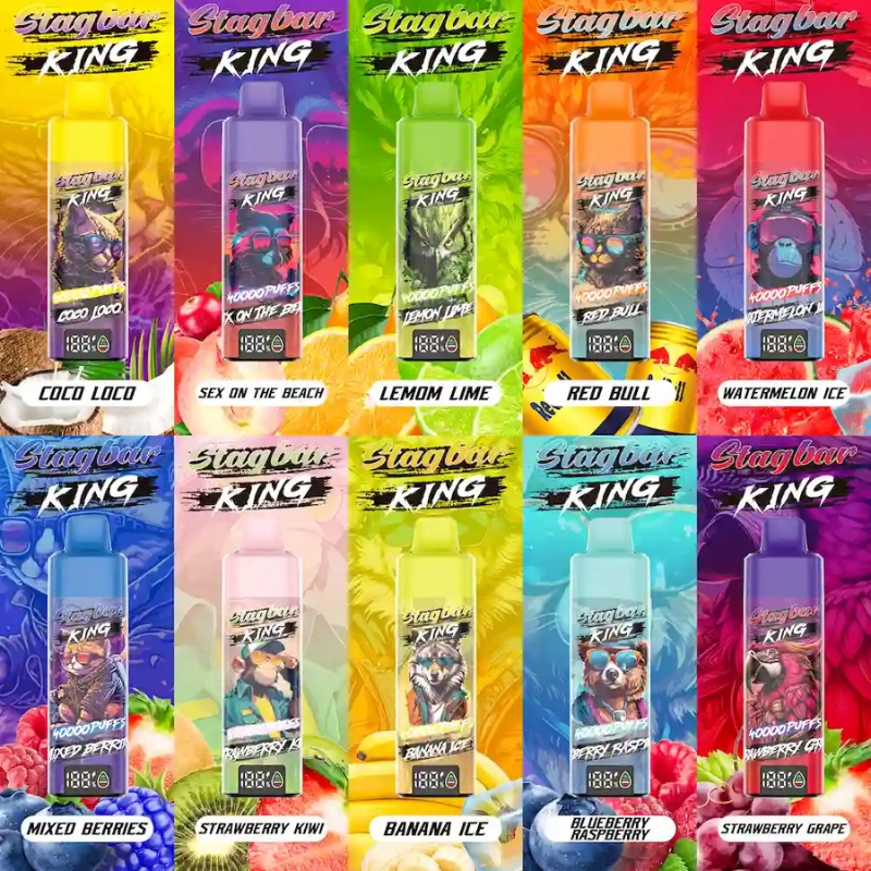 Stagbar king puffs 40000 Tornado Vape Wholesale Price