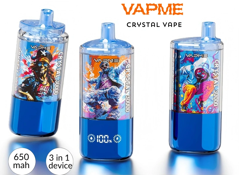 Vapme Crystal Vape 30000 szívás Kedvezményes Árusítás