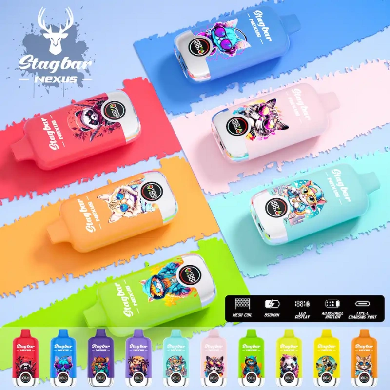 stagbar nexus τσιμπήματα 60000 Ψηφιακό Vape Πώληση Αποθήκης στην ΕΕ
