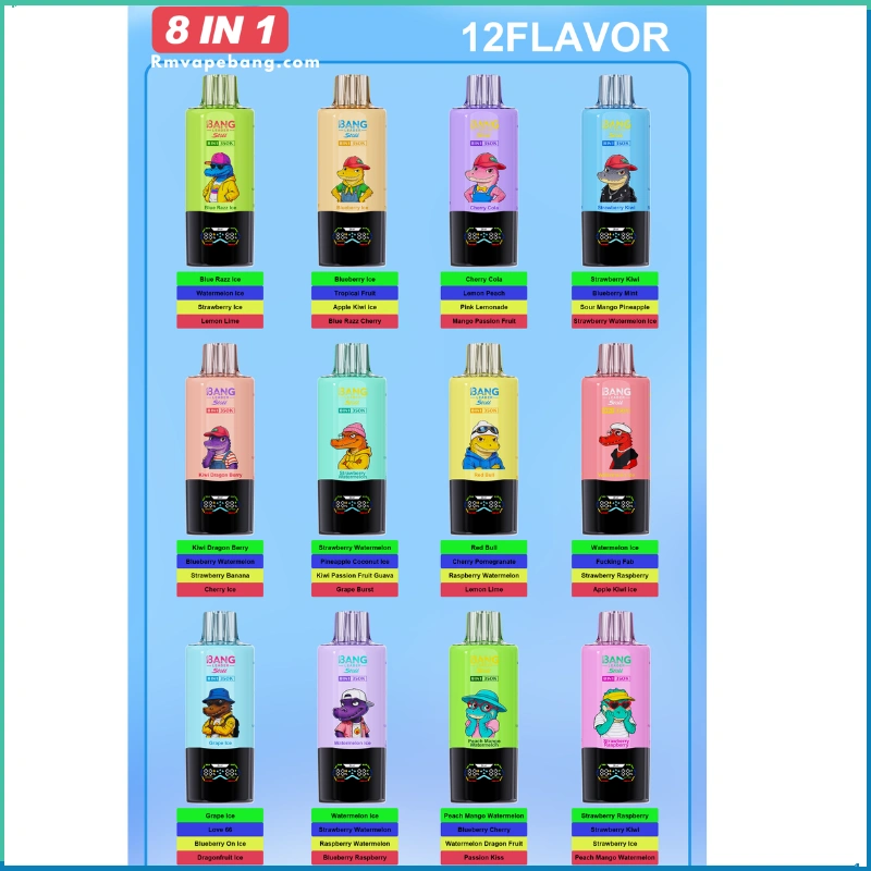 Bang Leader 8 in 1 multi flavor disposable vape wholesale distributor