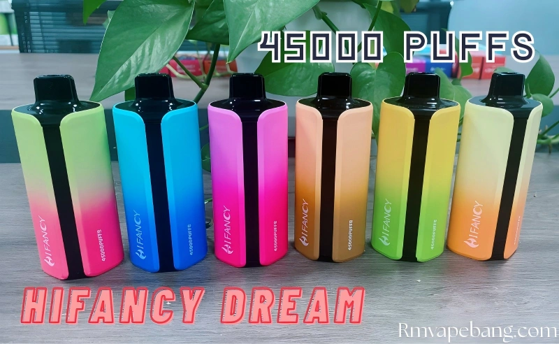 HIFANCY DREAM 45K Puffs Disposable Vape Packaging Box, Premium Design, EU Market Ready