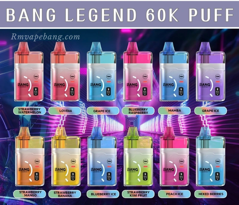 Bang Legend 60K Puffs Flavors Collection