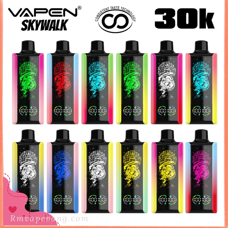 VAPEN SKYWALK 30K flavors list best 30K puff vape flavors