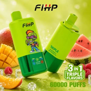 FIHP Επαναφορτιζόμενη Τριπλή Γεύση Vape Τύπος C Φόρτιση