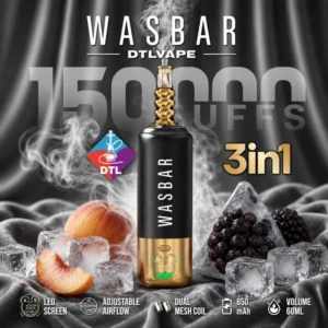 WASBAR 150000 potiahnutí Jednorazový vaporizér veľkoobchodný dodávateľ