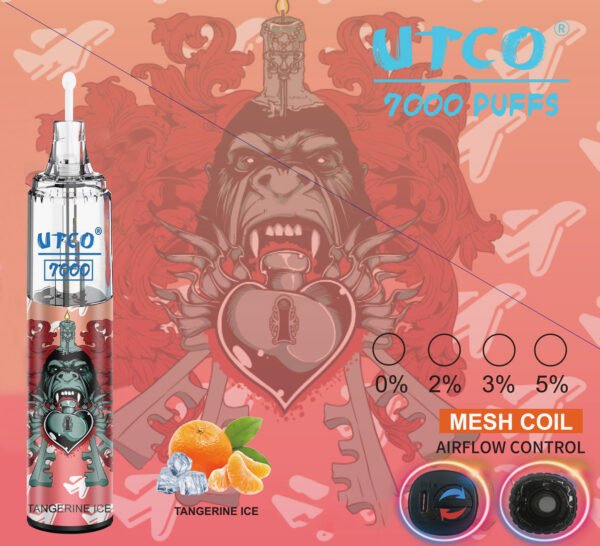 UTCO e-cigarette 7K PUFFS new product