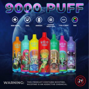 UTCO e-cigarette 9000 PUFFS good price