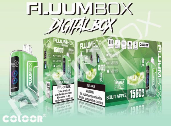 FLUUM DIGITAL BOX 15k puff cheap pice