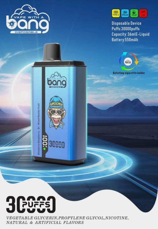 Bang WITH A VAPE 30000 PUFFS GOOD PRICE