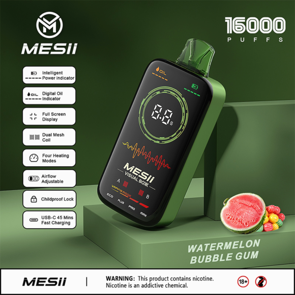 Disposal Vape MESII VAPE 16000 Puffs Bulk Price