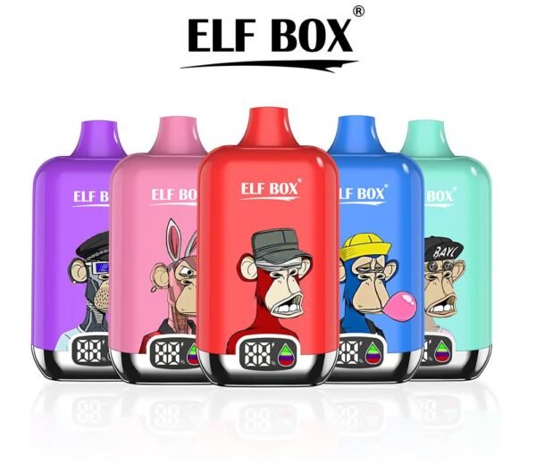 ELF BOX digital vape 12k puffs cheaper price