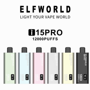 ELF WORLD i15 Pro 12000 puffar heta rea ​​rabatterat pris