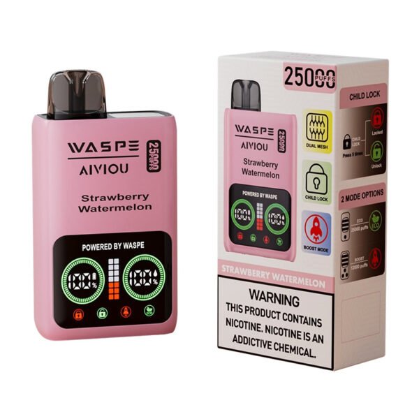 Waspe screen vape 25k puffs cheaper price