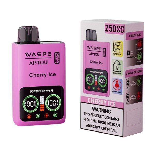 Waspe screen vape 25k puffs good price