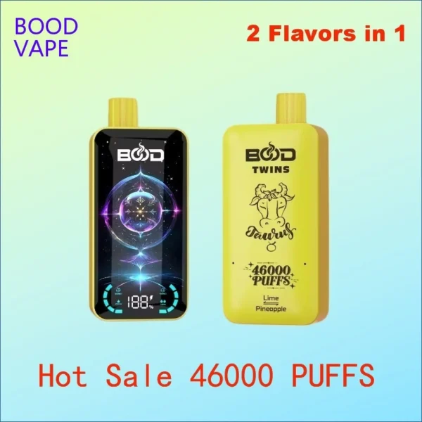 BOOD DUAL FLAVORS 46000 PUFFS BEST PRICE