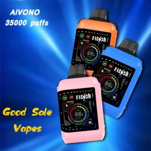 Vapeur à écran incurvé AIVONO 35000 prix de gros des bouffées