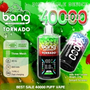 VAPE JETABLE BANG 40000 BOUFFÉE PRIX MOINS CHER