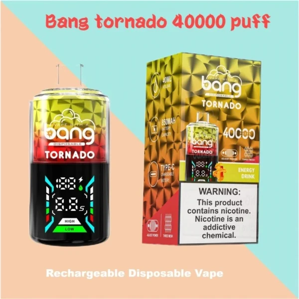 BANG TORNADO VAPE 40000 PUFF CHEAPER PRICE