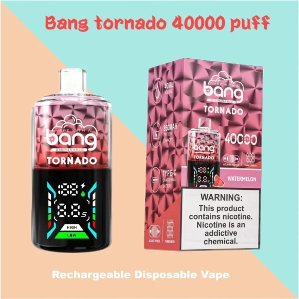 BANG TORNADO VAPE PUFF 40K BEST SALE