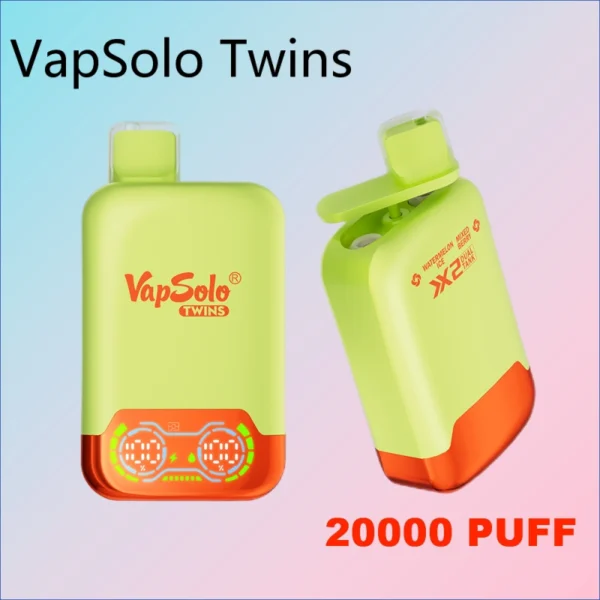 VapSolo Dual tank 20K PUFFS Best SALE