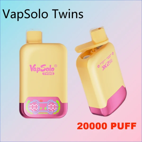 VapSolo Dual tank 20K PUFFS discount PRICE