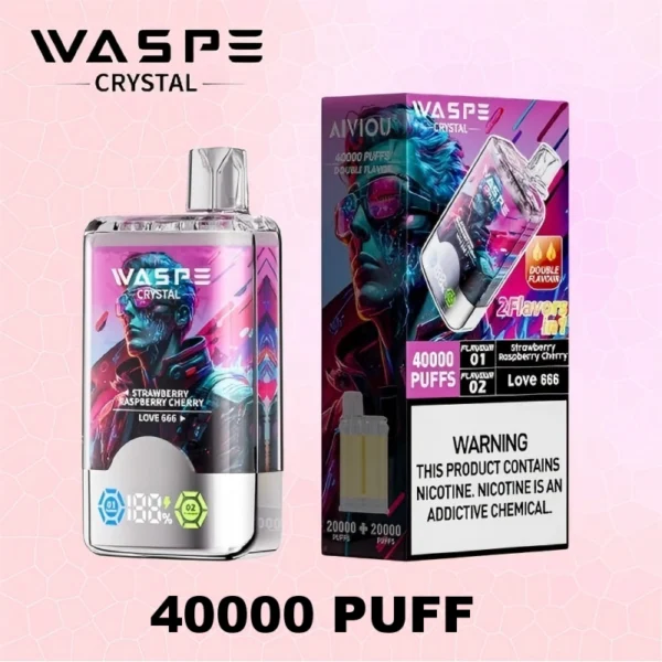 Waspe Crystal vape puffs 40k Top slae