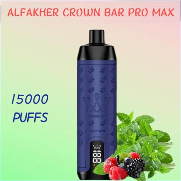 ALFAKHER CROWN BAR VAPE 15000 PUFFS GOOD PRICE