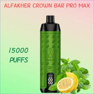 VAPE ALFAKHER CROWN BAR 15000 Sbuffi all'ingrosso