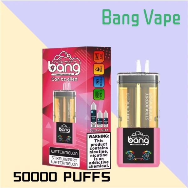 Bang disposable vape 50k puffs best quatily