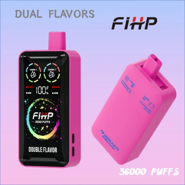 FIHP dual flavors vape 36k puffs lower price