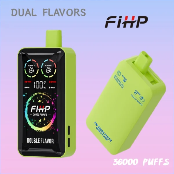 FIHP dual flavors vape 36k puffs popurlar sale