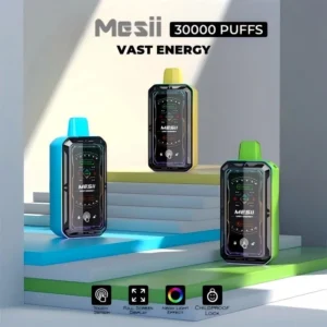 Mesii 360°LED Light vape puffs 30000 billigere pris