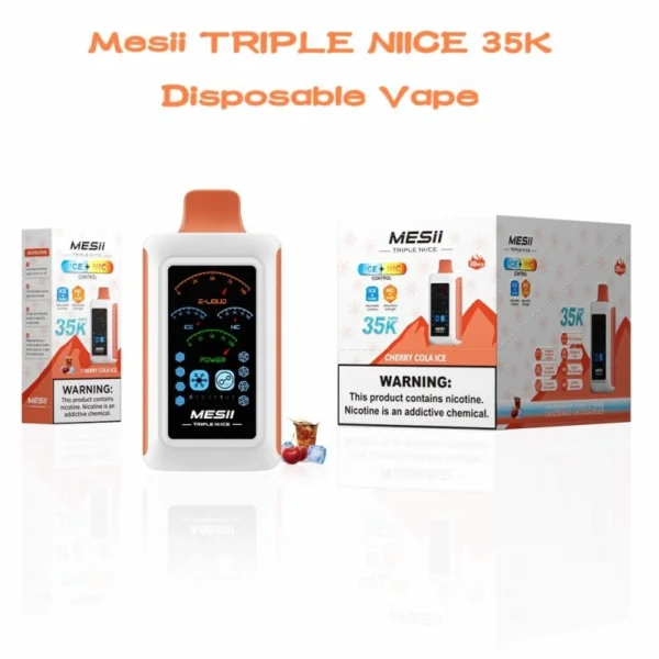 Mesii TRIPLE NIICE vape 35K puffs wholesale price