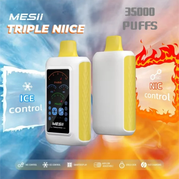 Mesii TRIPLE NIICE vape puffs 35000 best sale