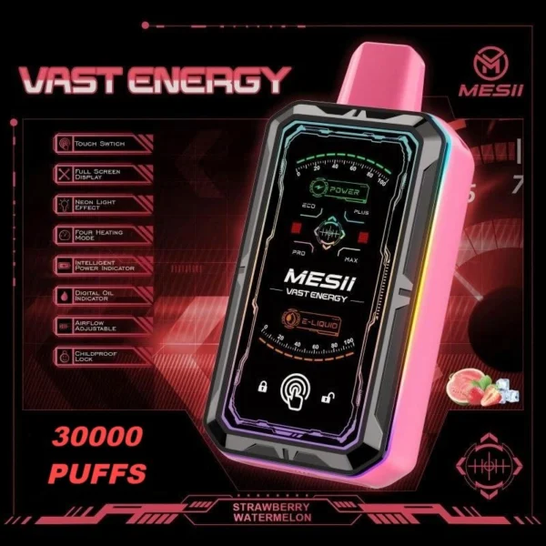 Mesii Vast Engergy vape 30k puffs bulk sale