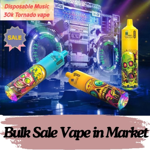 Disposable music vape 30000 puffs Top sale